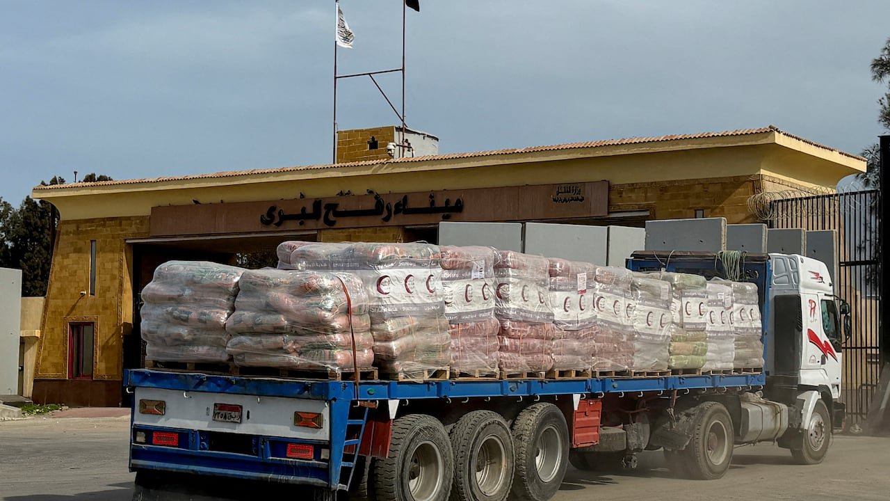 The Rafah border crossing to Gaza is open to limited passage, Israel says