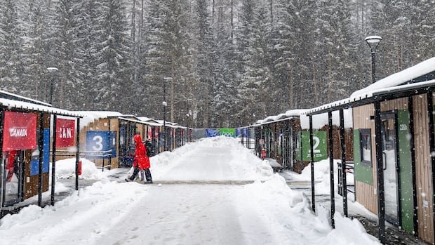 Inside the Olympic Village in Cortina: a snowy refuge for hundreds of athletes