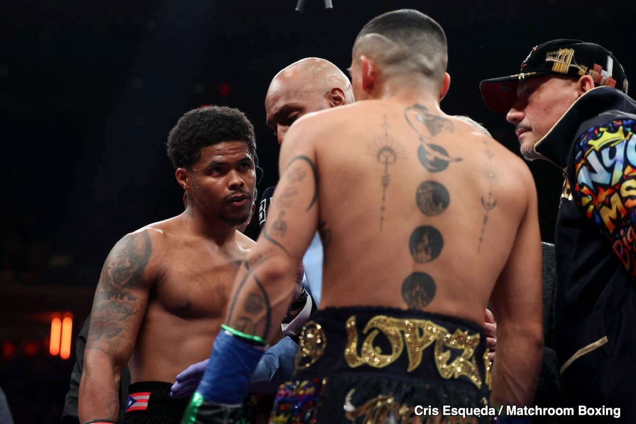 Shakur Stevenson targets lucrative Cruz fight after Lopez
