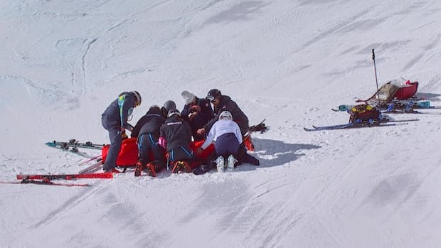 Lindsey Vonn’s father says Olympic crash is ‘career-ending’ if he’s anything to go by