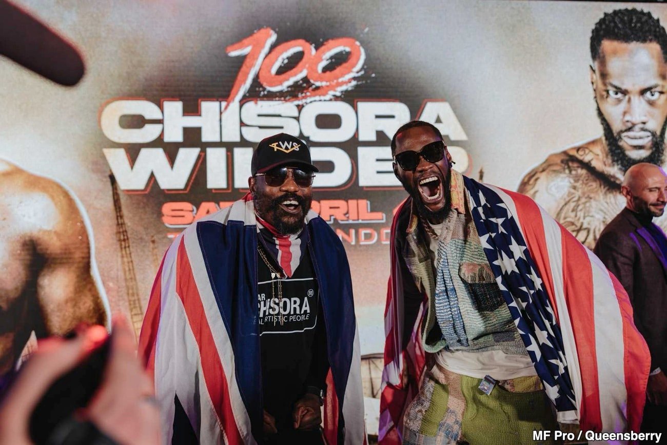 Deontay Wilder vs. Derek Chisora ​​PPV in the UK is £24.99