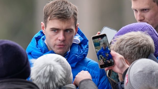 Ukrainian Vladyslav Heraskevych is currently the most important athlete at the Olympics