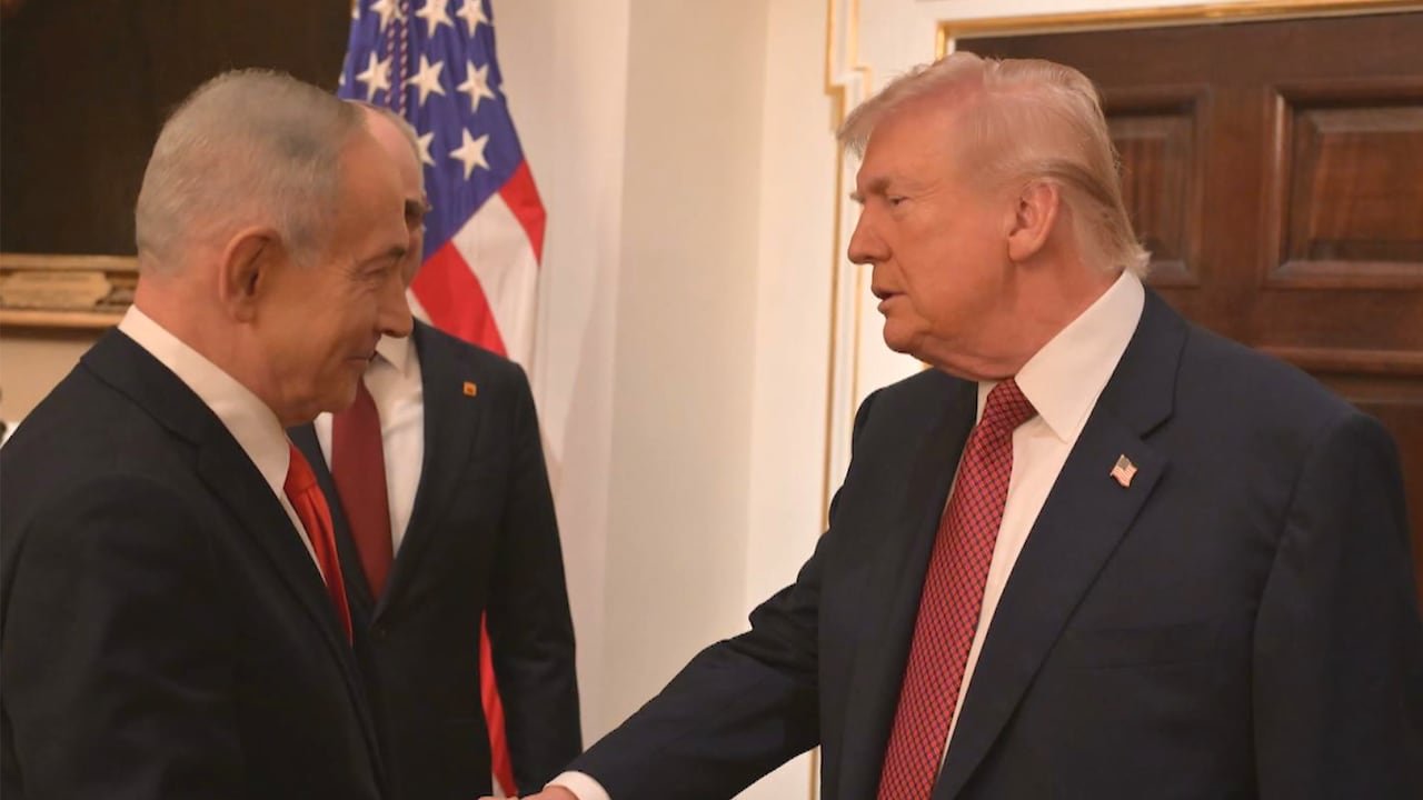 Trump meets Netanyahu as Iran marks 47 years of Islamic rule