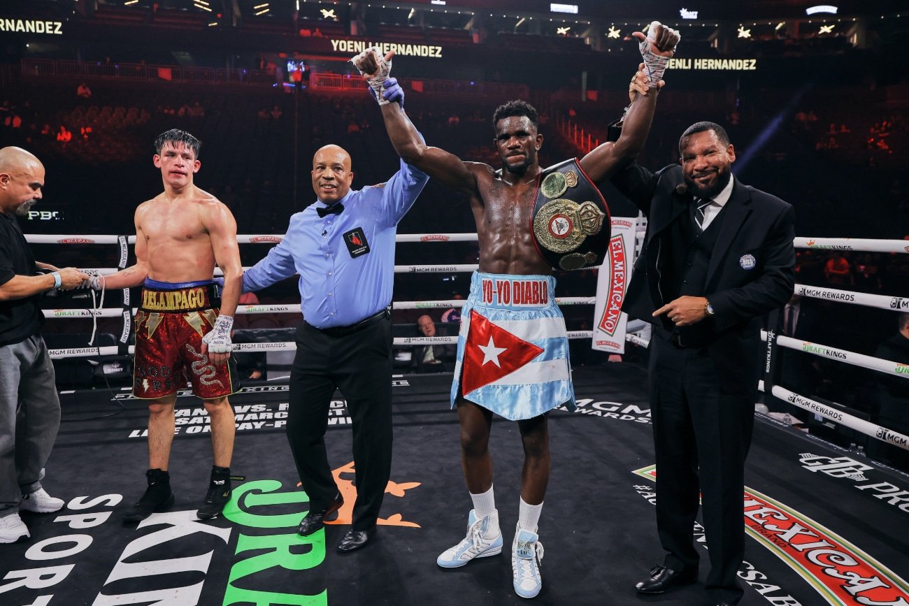 Jahi Tucker withdraws from Yoenli Hernández boxing talks