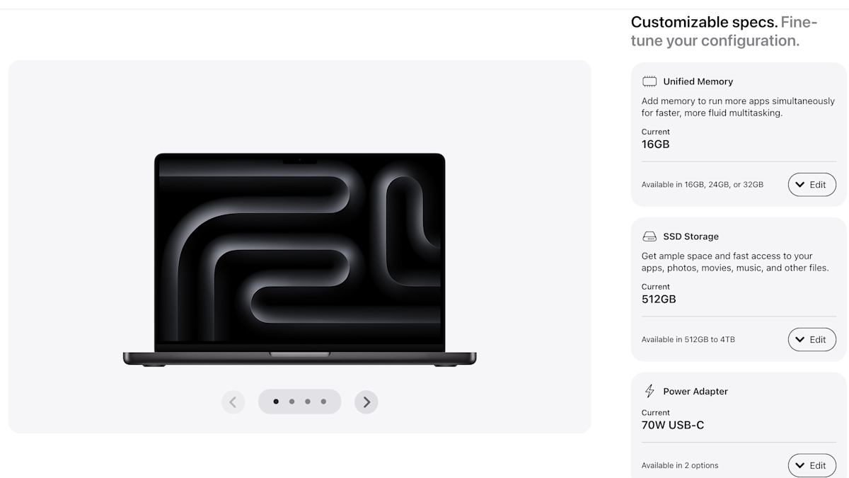 Apple’s online store now lets you build a new Mac exactly the way you want it