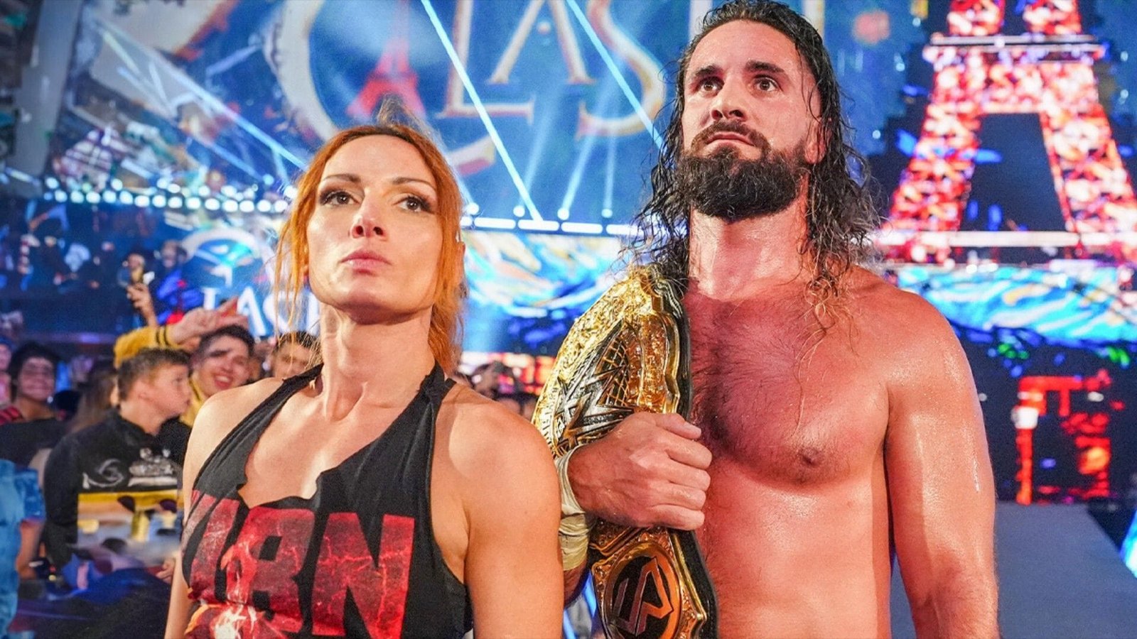 Becky Lynch Attends Super Bowl LX With Her ‘Super GOAT’ Seth Rollins and Surprise Stars