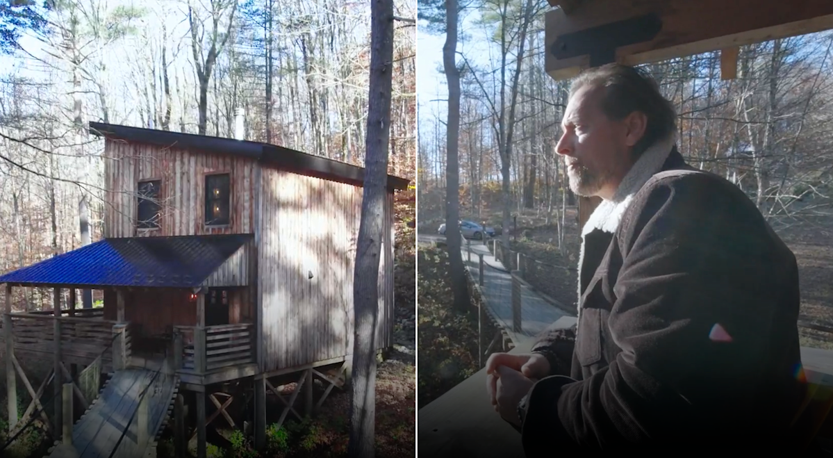 This man built a treehouse, rents it out for up to $700 a night. How his unique idea became a secondary success