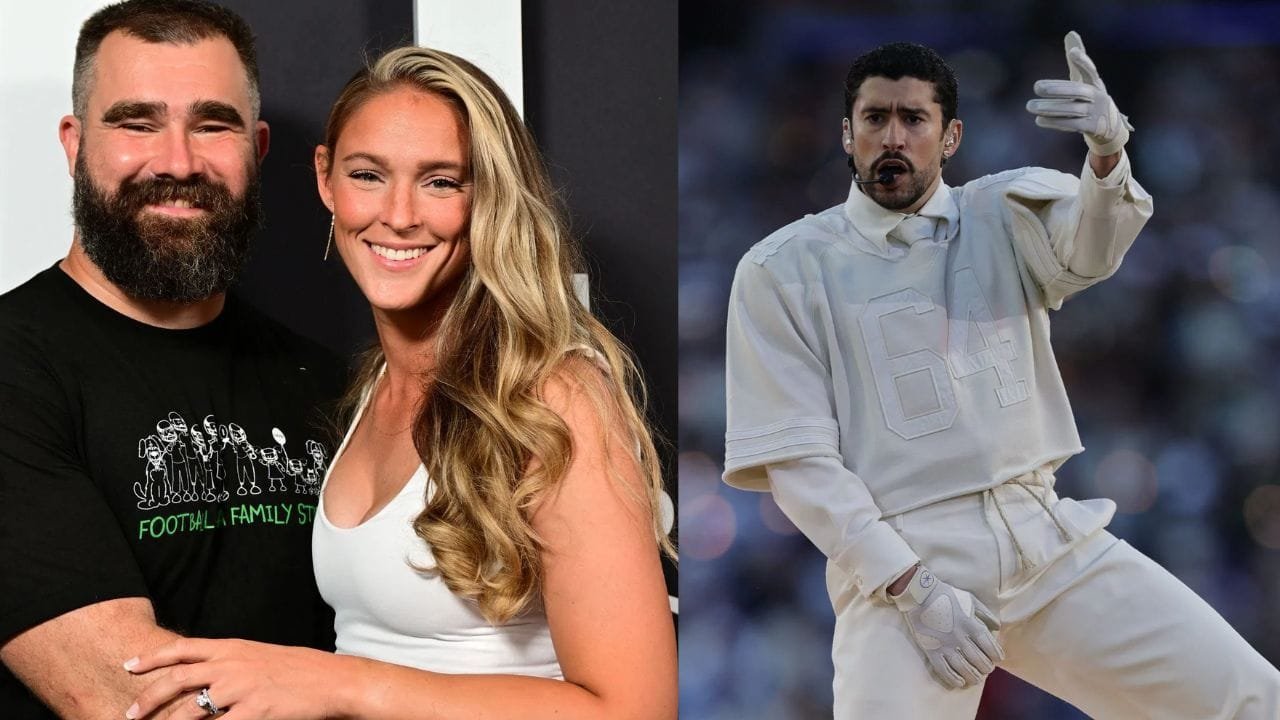 Jason Kelce’s wife Kelly takes unapologetic stance after ‘Bad Bunny’ sends ‘powerful’ message during Super Bowl halftime show
