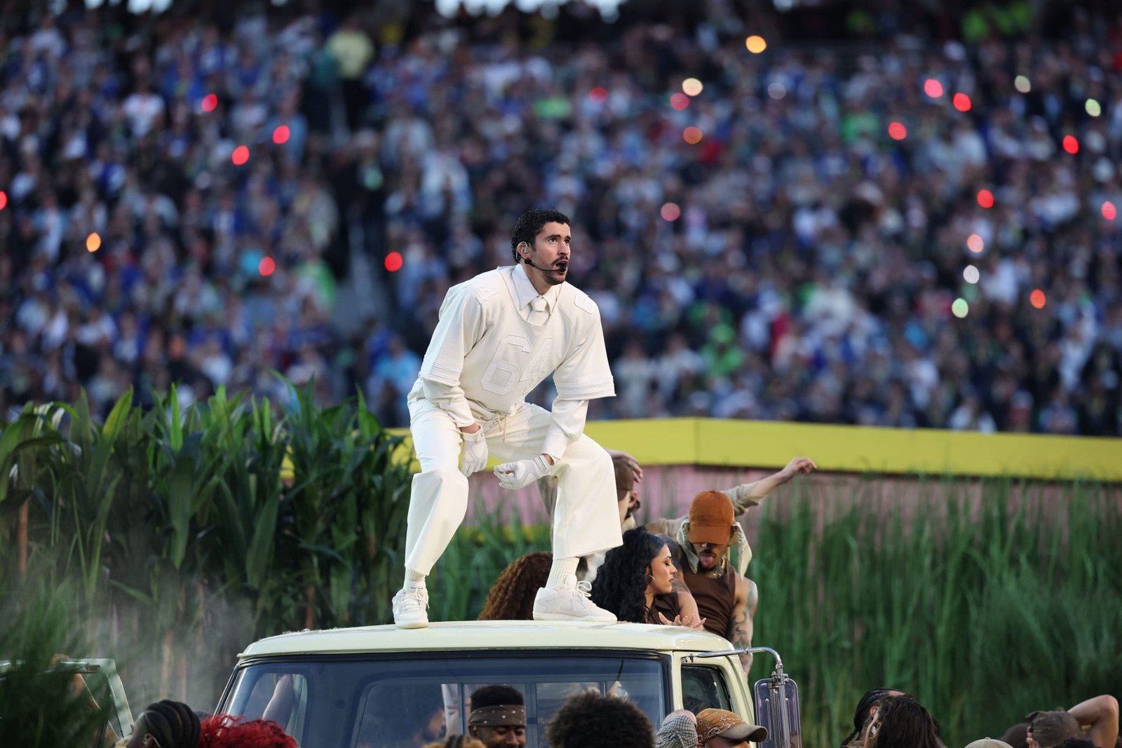 NFL analysts mock right-wingers after ‘Bad Bunny’ halftime show breaks record by averaging 128.2 million viewers