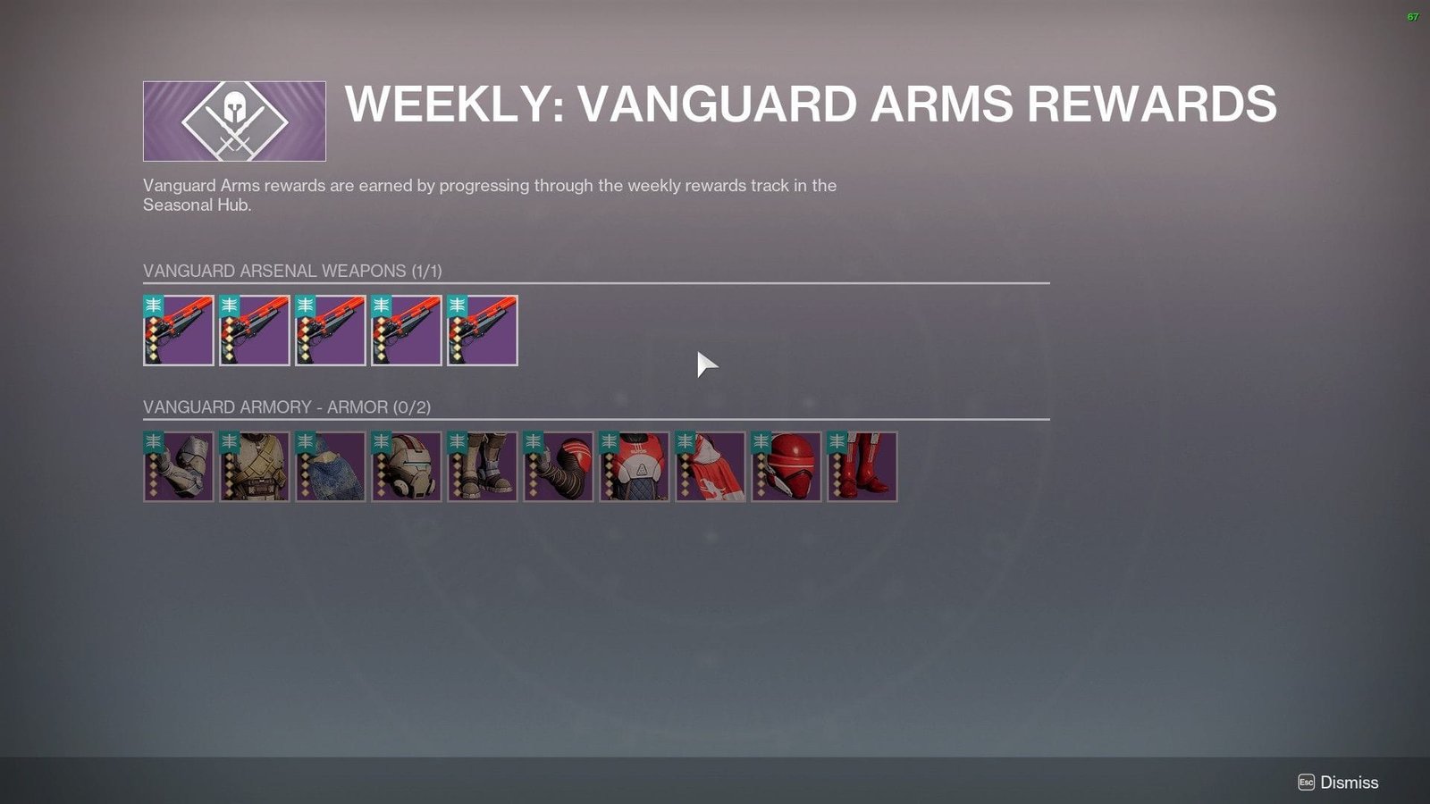 Zavala is selling a level 5 PvP weapon in Destiny 2 this week (February 10-17)