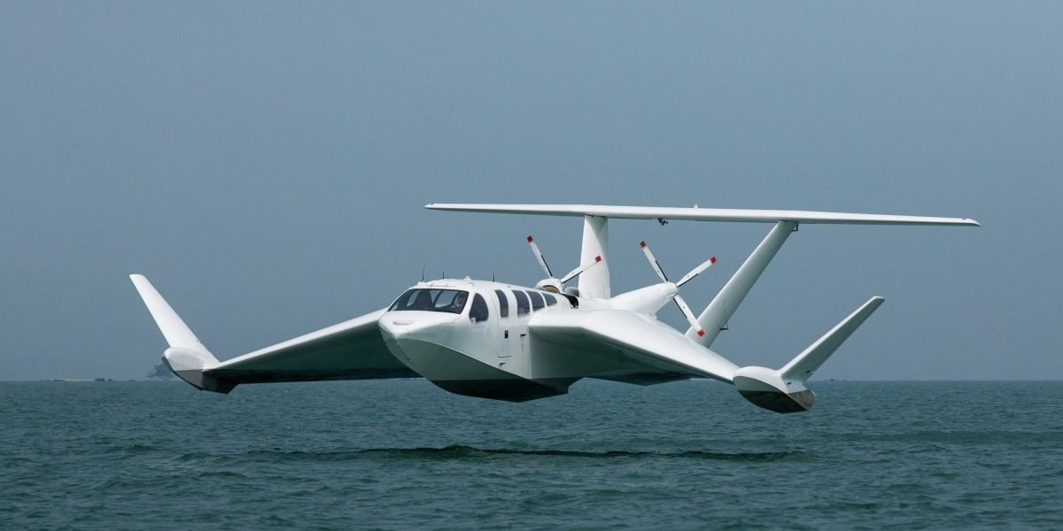 Singapore’s ST Engineering debuts AirFish: A ‘ground effect’ craft that flies a few meters above the sea at a speed of 116 miles per hour