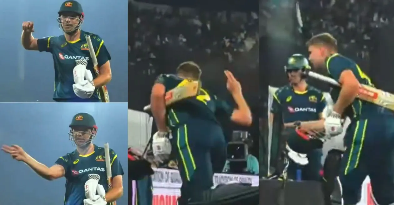PAK vs AUS (Watch): Cameron Green rushes off the pitch to question Usman Tariq’s bowling action after being dismissed in second T20I