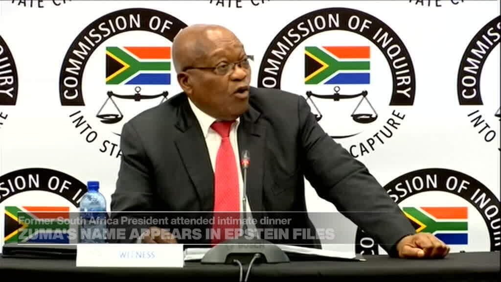 Jacob Zuma’s name appears in the latest Epstein files