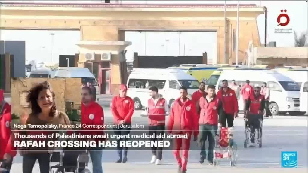 The Rafah crossing in Gaza has reopened on a limited basis after two years of war