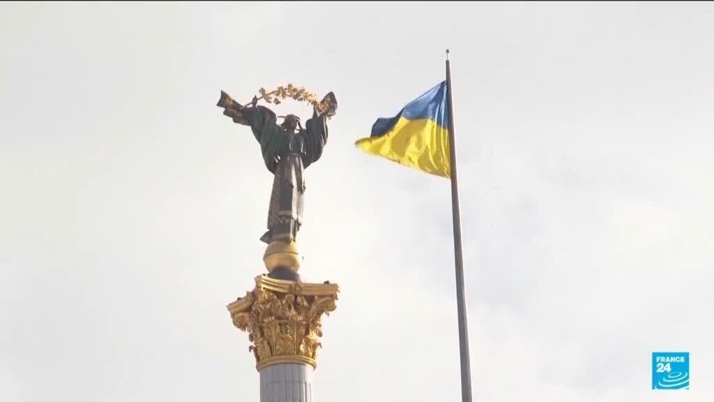 Russia has struck frontline areas of Ukraine ahead of the trilateral talks