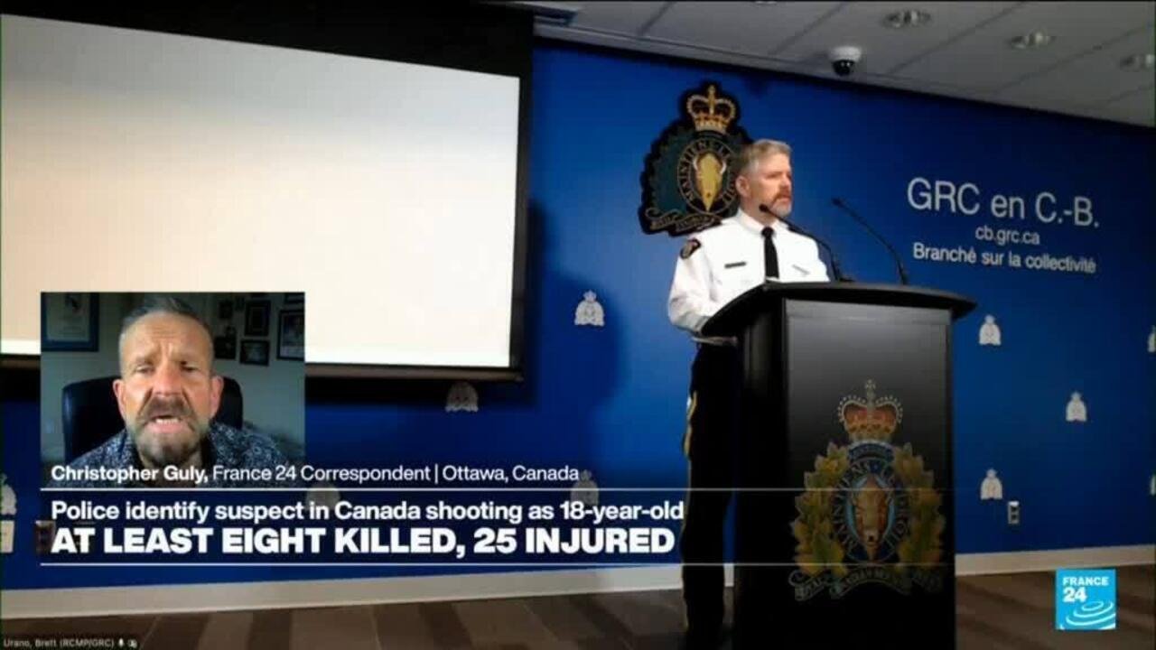 Canadian police say the 18-year-old carried out the mass shooting