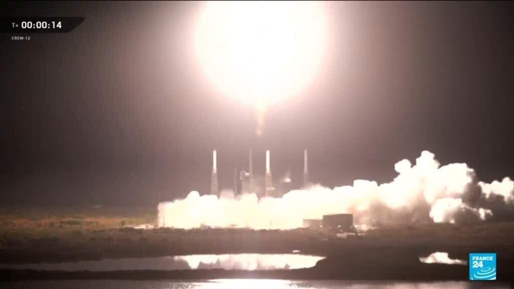 Replay: Crew-12 takes off for ISS