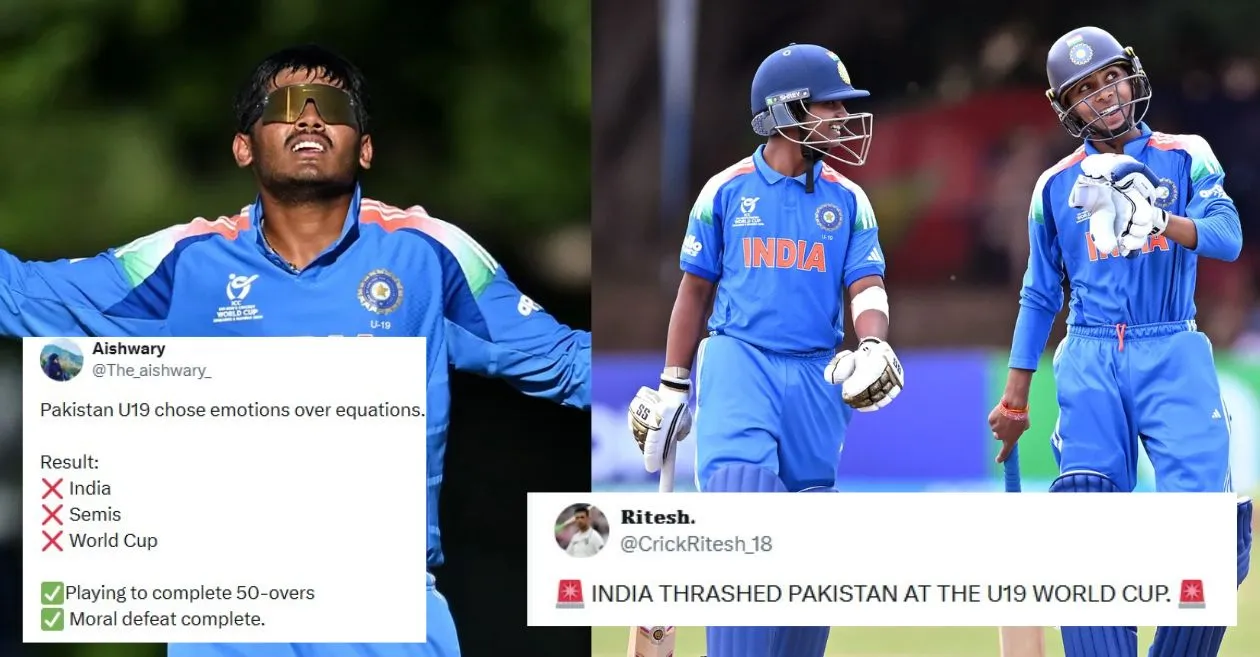 Fans go crazy as India beats Pakistan to advance to 2026 U19 World Cup semi-finals
