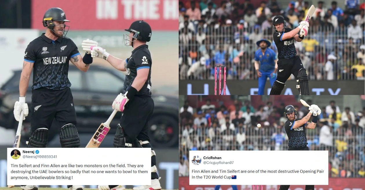 Tim Seifert and Finn Allen sweep UAE to win 2026 T20 World Cup for New Zealand and fans react enthusiastically