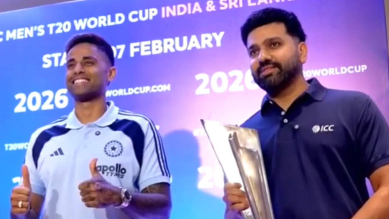 Suryakumar Yadav cruelly mocks Rohit Sharma; video ahead of T20 World Cup hits screens