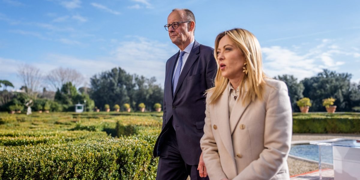 Move, ‘Merkron.’ Europe’s new power couple is ‘Merzoni’