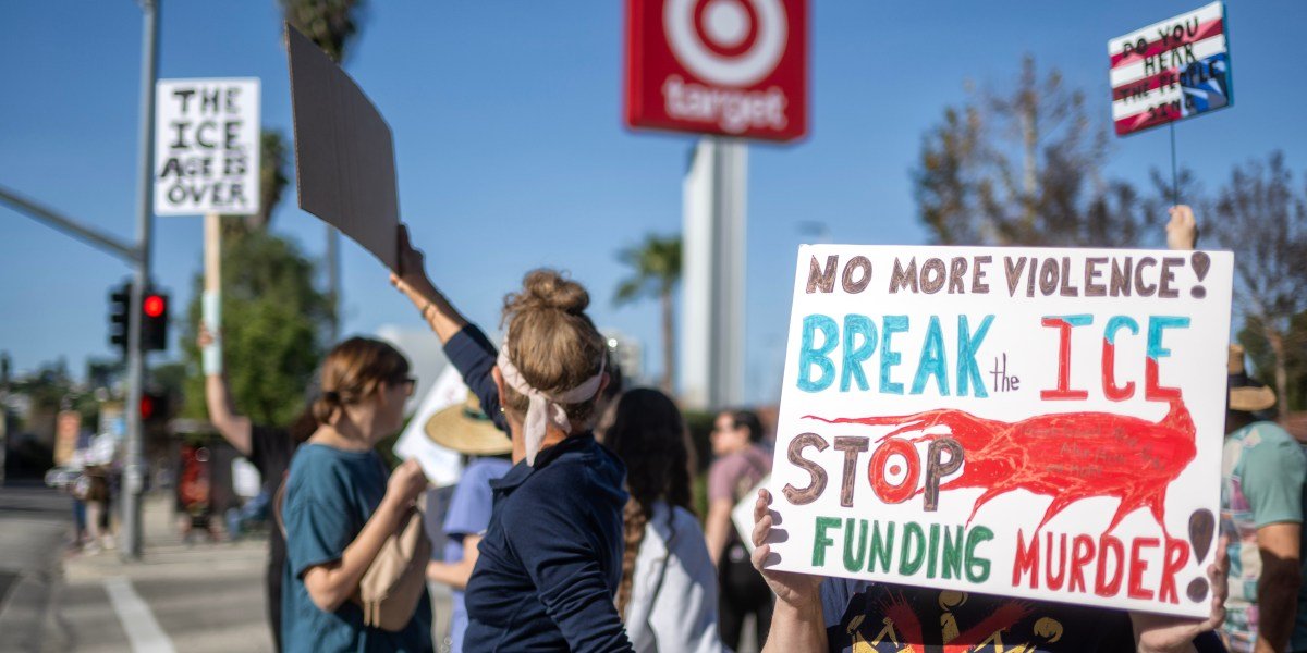 The protests against Target put pressure on the new CEO