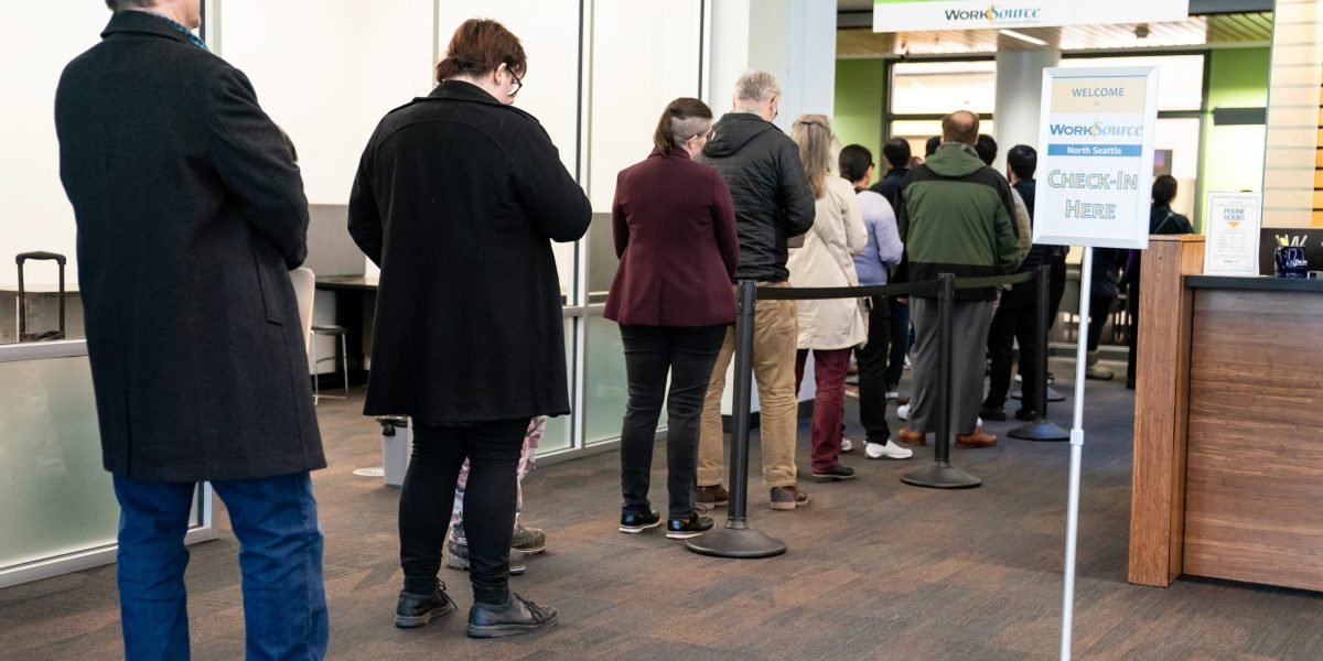 Layoffs and unemployment are down, actually, says the BLS