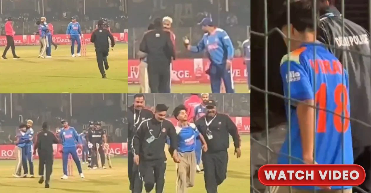 T20 World Cup 2026 (Watch): Suryakumar Yadav retains security during IND vs NAM match, lets fans in Virat Kohli jersey meet Hardik Pandya