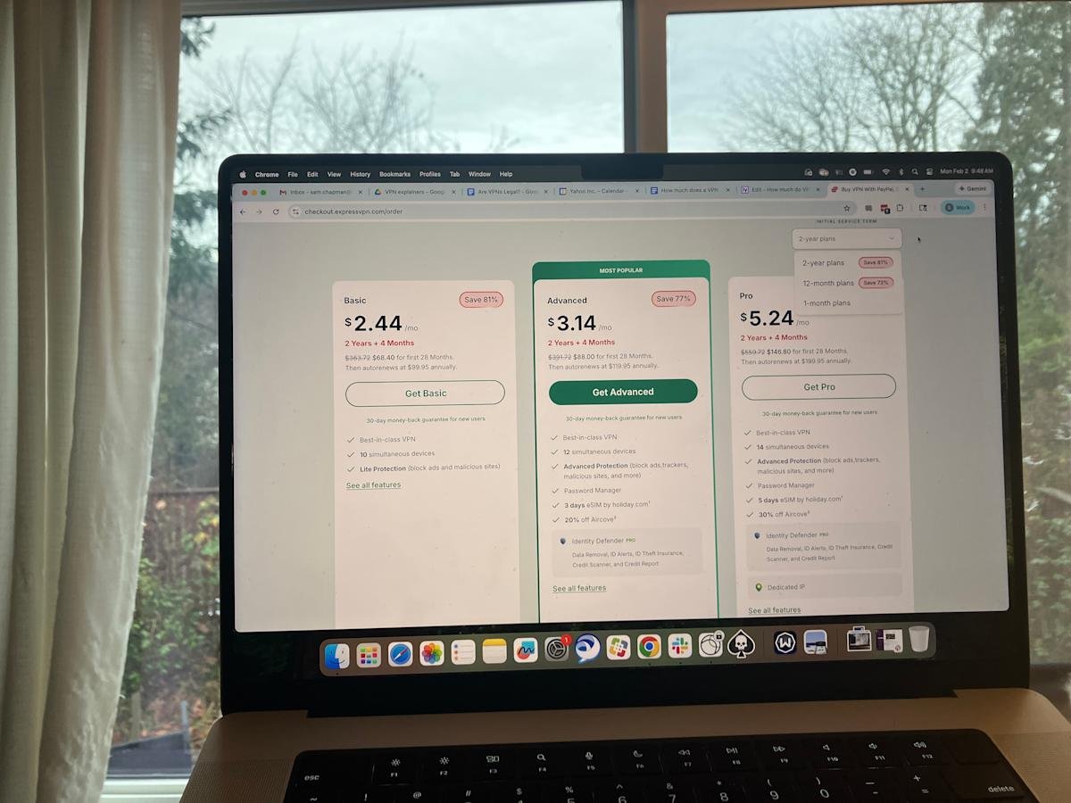 How much do VPNs cost?