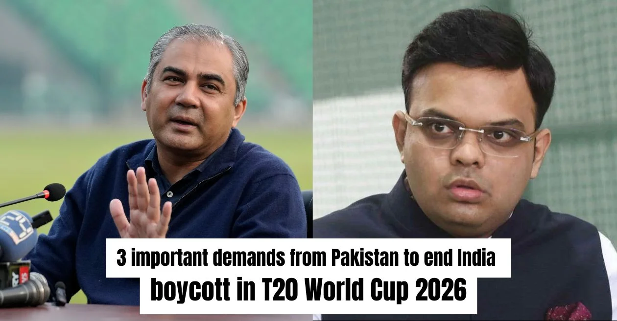 Pakistan puts forward 3 key conditions to lift boycott of India’s participation in 2026 T20 World Cup