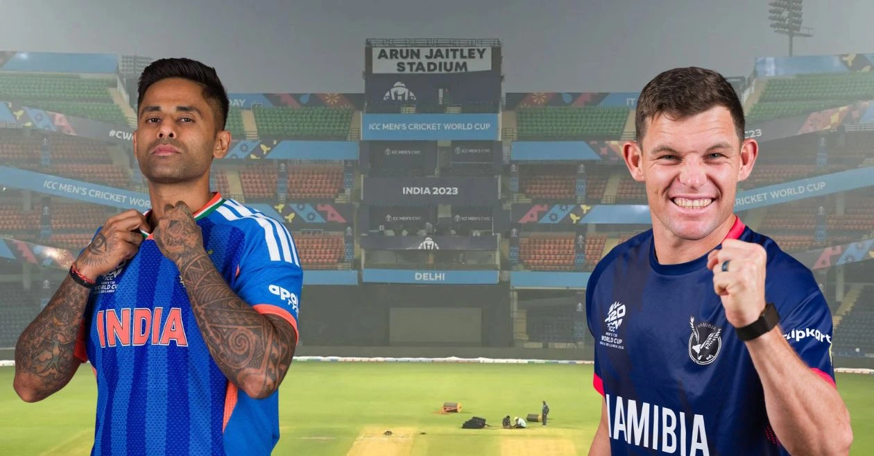 India vs Namibia, T20 World Cup 2026: Pitch Report and Weather Forecast for IND vs NAM match in Delhi