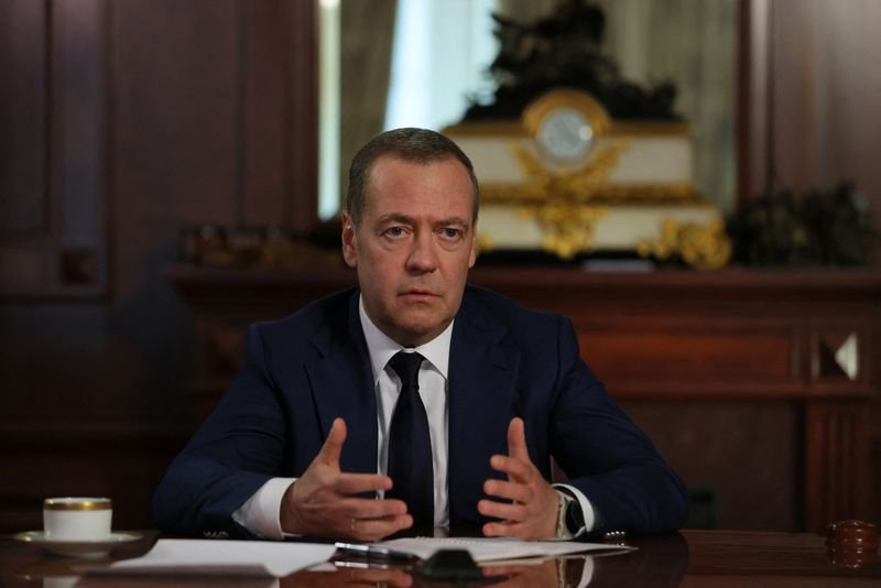 Russia’s Medvedev says Trump is an effective leader who seeks peace