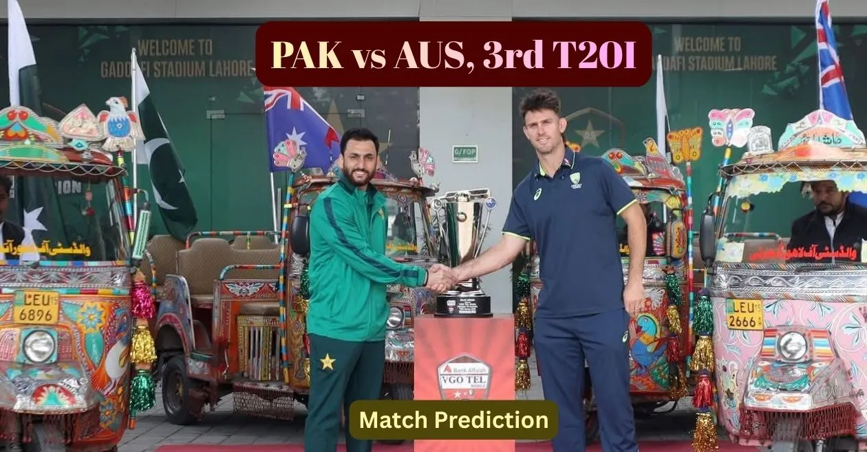 PAK vs AUS, 3rd T20I, Match Prediction: Who will win today’s match between Pakistan and Australia?