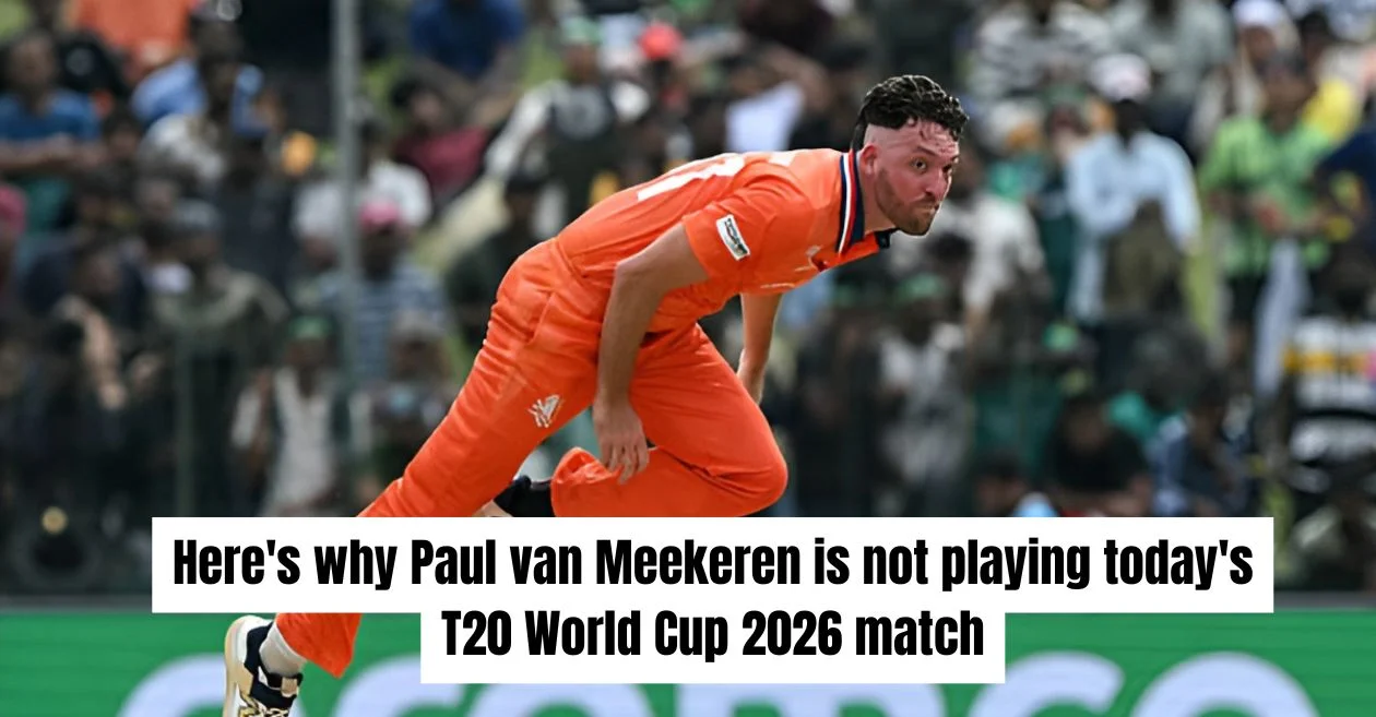 T20 World Cup 2026: Here’s why Paul van Meekeren won’t play in today’s NED vs NAM match