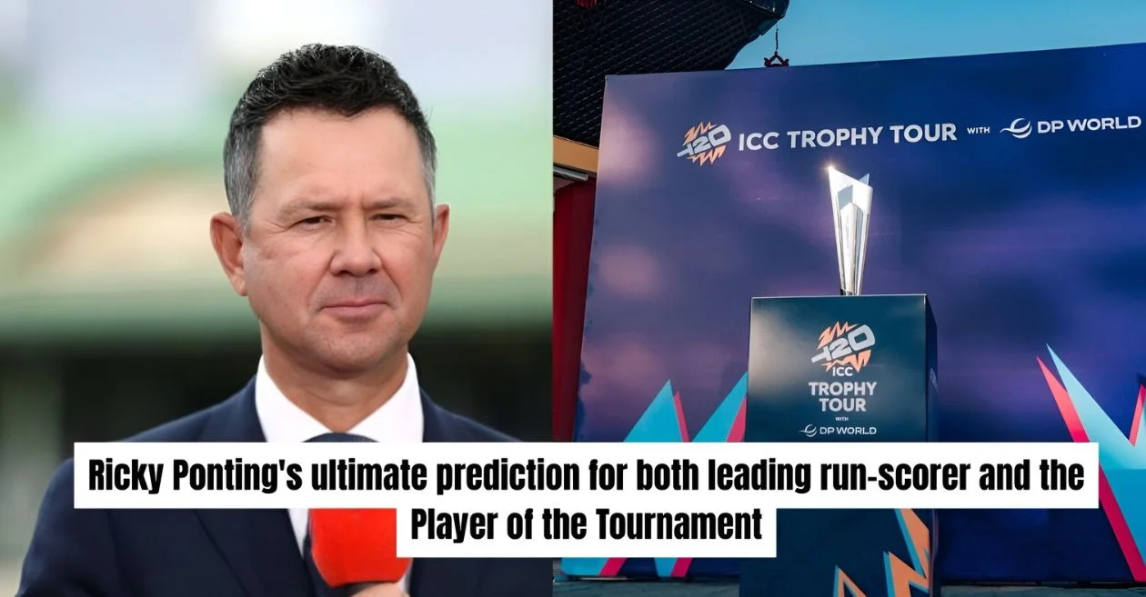 T20 World Cup 2026: Ricky Ponting’s top run scorer and player of the tournament