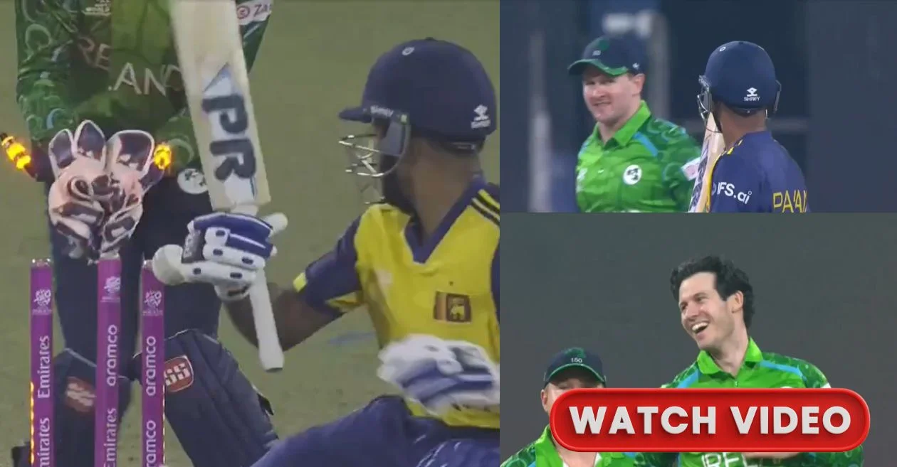 T20 World Cup 2026 (Watch): Pavan Rathnayake loses wicket with reckless shot in SL vs IRE clash
