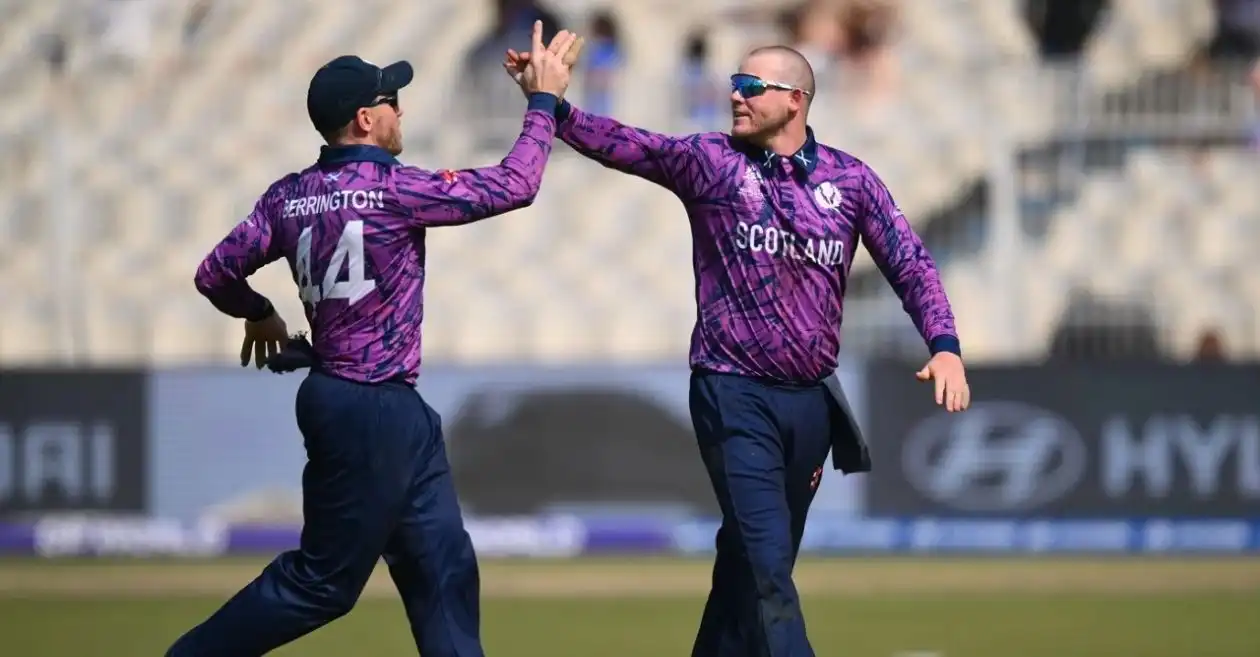 Michael Leask’s all-round performance helps Scotland thrash Italy in 2026 T20 World Cup