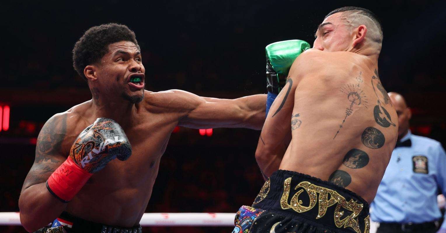 Shakur Stevenson sets sights on next man after Teofimo Lopez’s stunning win