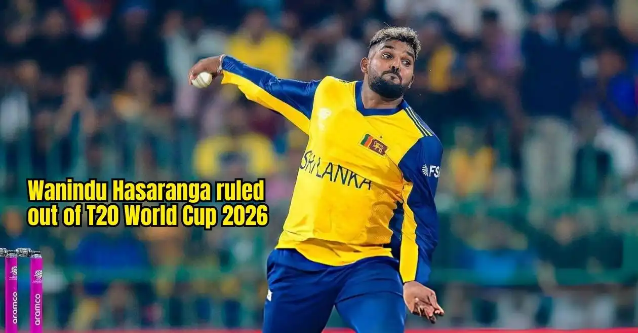 Sri Lanka star Wanindu Hasaranga ruled out of 2026 T20 World Cup; replacement announced