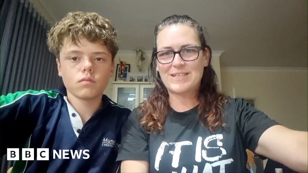 ‘I’m thinking of mum’: Boy, 13, swam for hours to save family washed into sea