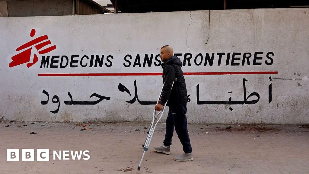 Israel bans Doctors Without Borders from working in Gaza after refusing to provide names of personnel