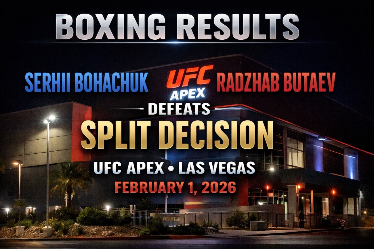 Bokhachuk defeats Butayev via split decision