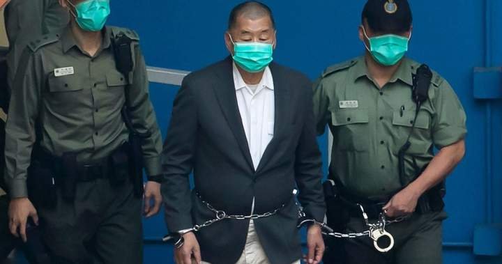 Canada ‘disappointed’ by Jimmy Lai’s 20-year prison sentence in Hong Kong – National