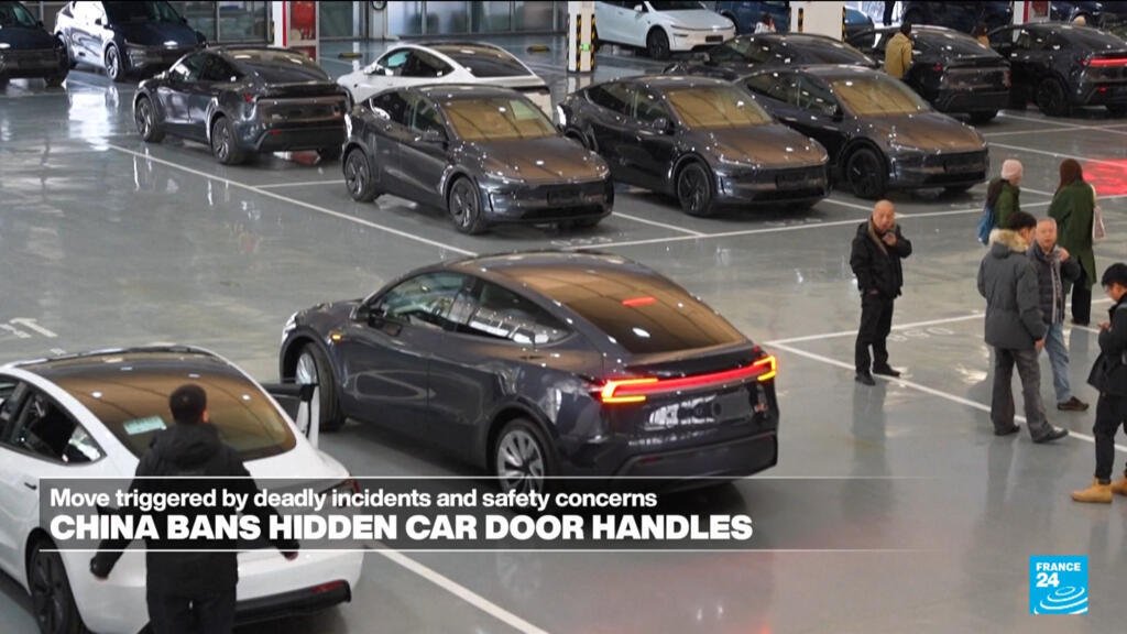 China bans hidden car door handles after fatal incidents