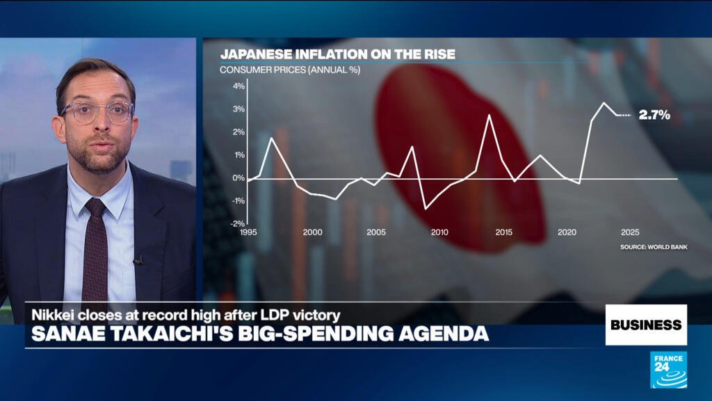 Nikkei index breaks record after Prime Minister Sanae Takaichi’s election victory