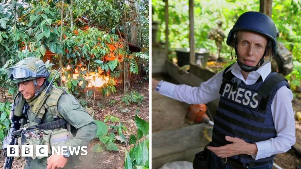 Inside the operation that destroyed a drug lab in the Colombian jungle