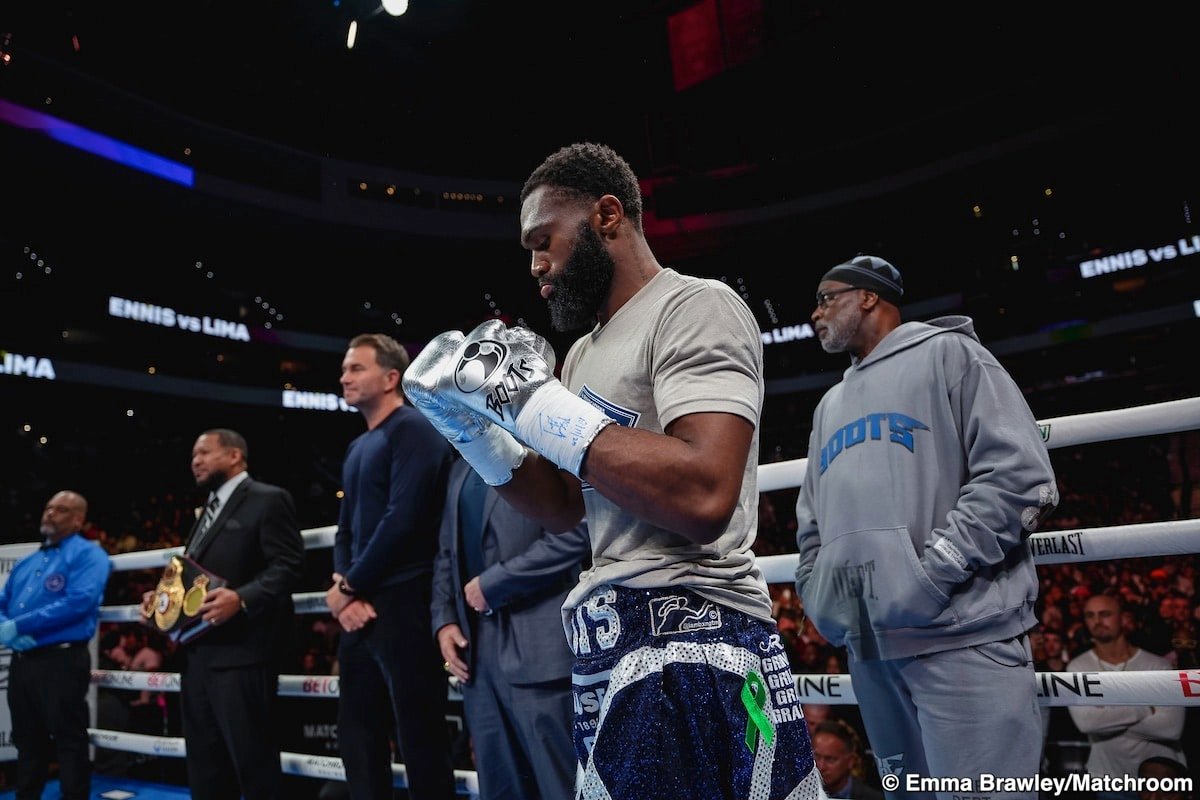 Jaron Ennis says Vergil Ortiz Jr. fight to be over by first quarter of 2026