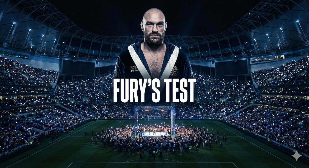 Fury’s reality check at Tottenham Hotspur’s 60,000-seat