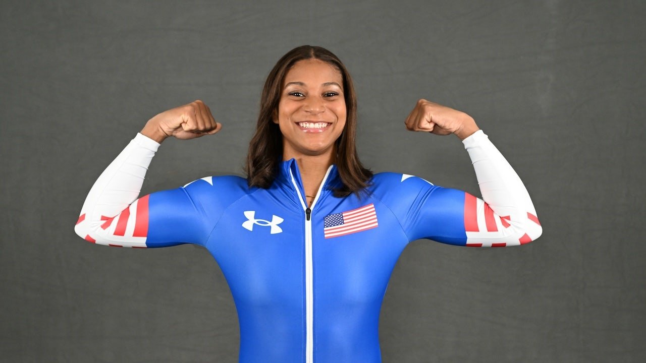 U.S. bobsleigh Olympian Jasmine Jones competes in Milan Cortina Olympics