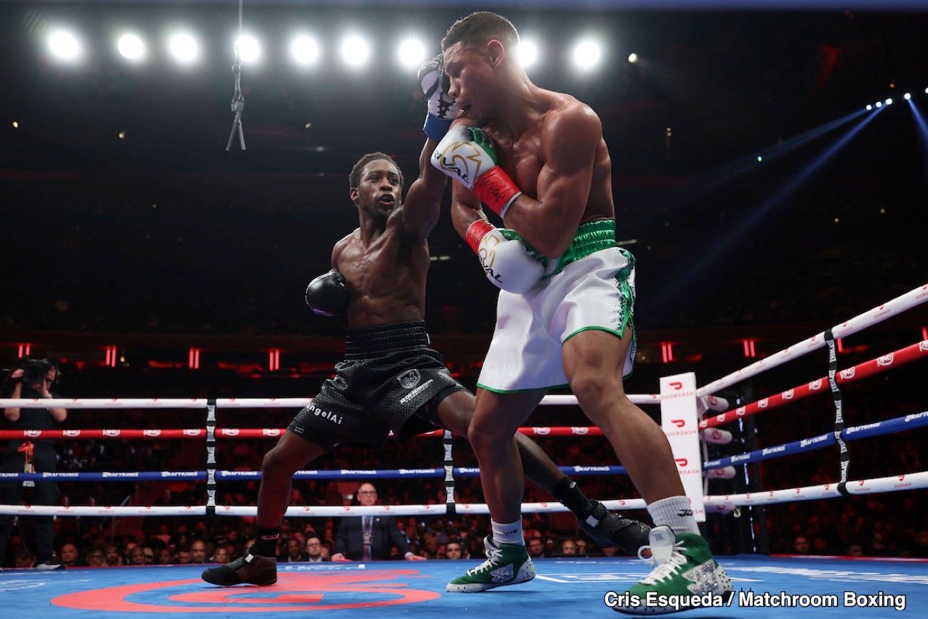 Keyshawn Davis talks like a power player before boxing match